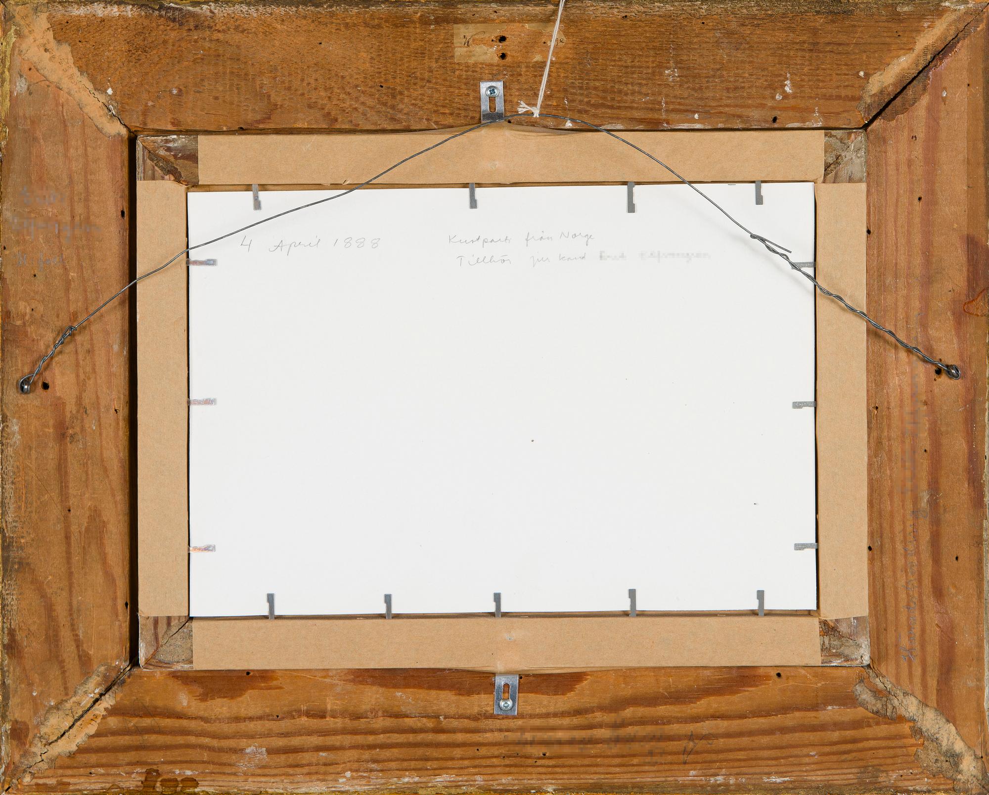 Oscar Kleineh, Mor och barn vid stormande Hav.