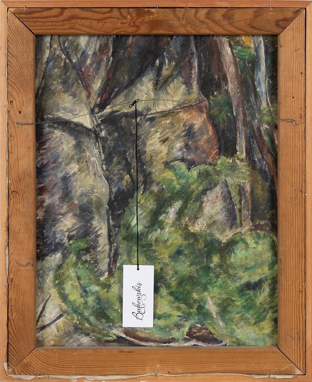 Birger Simonsson, oil on canvas, signed.