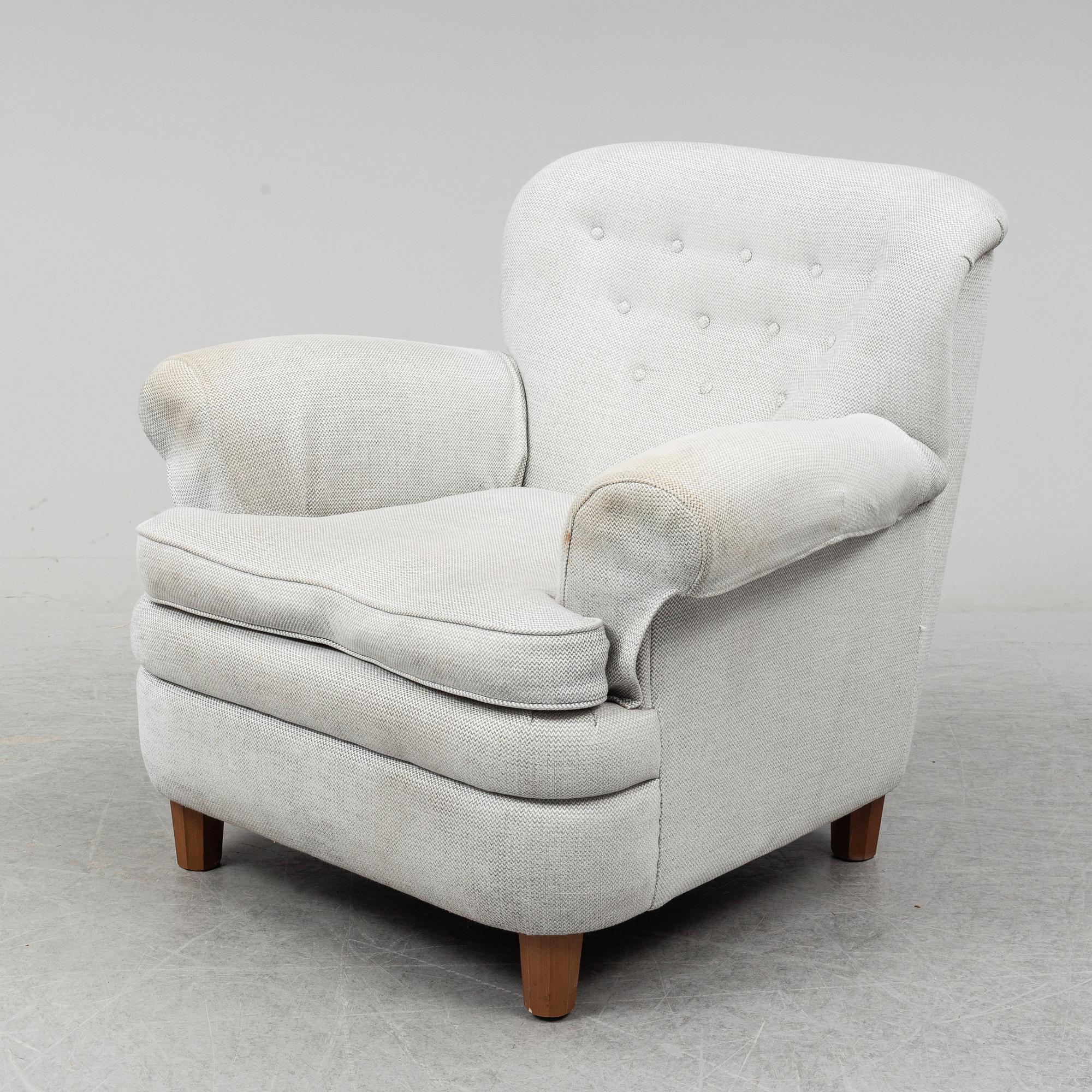 JOSEF FRANK, a model 568 easy chair from Svenskt Tenn.