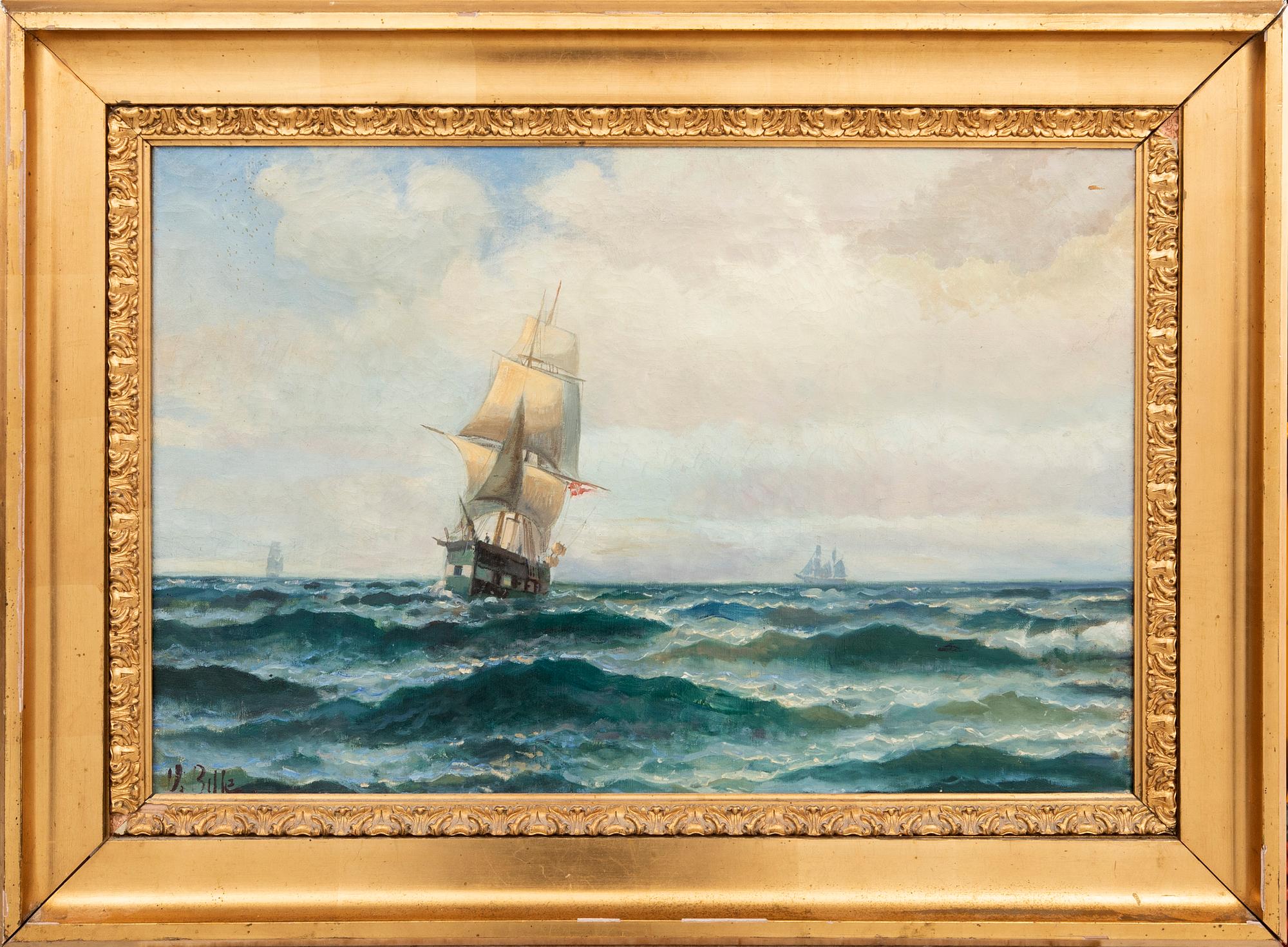 Vilhelm Victor Bille, Fartygsporträtt.