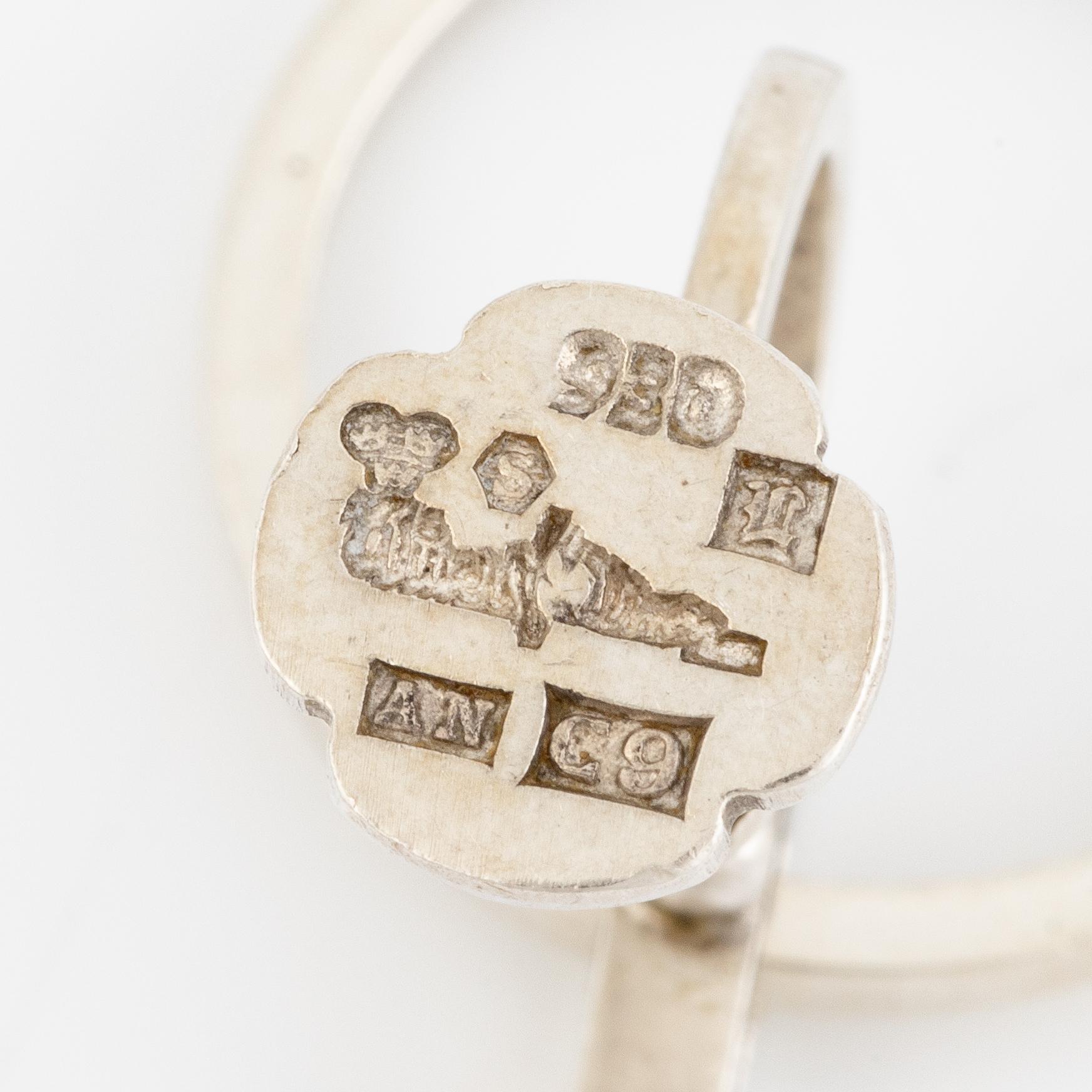 Wiwen Nilsson, earrings, a pair, silver.