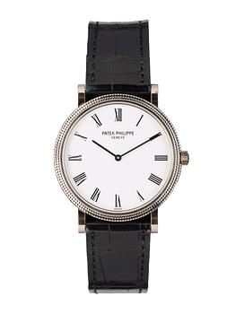 807. A Patek Philippe Calatrava gentleman's wrist watch, 2009.