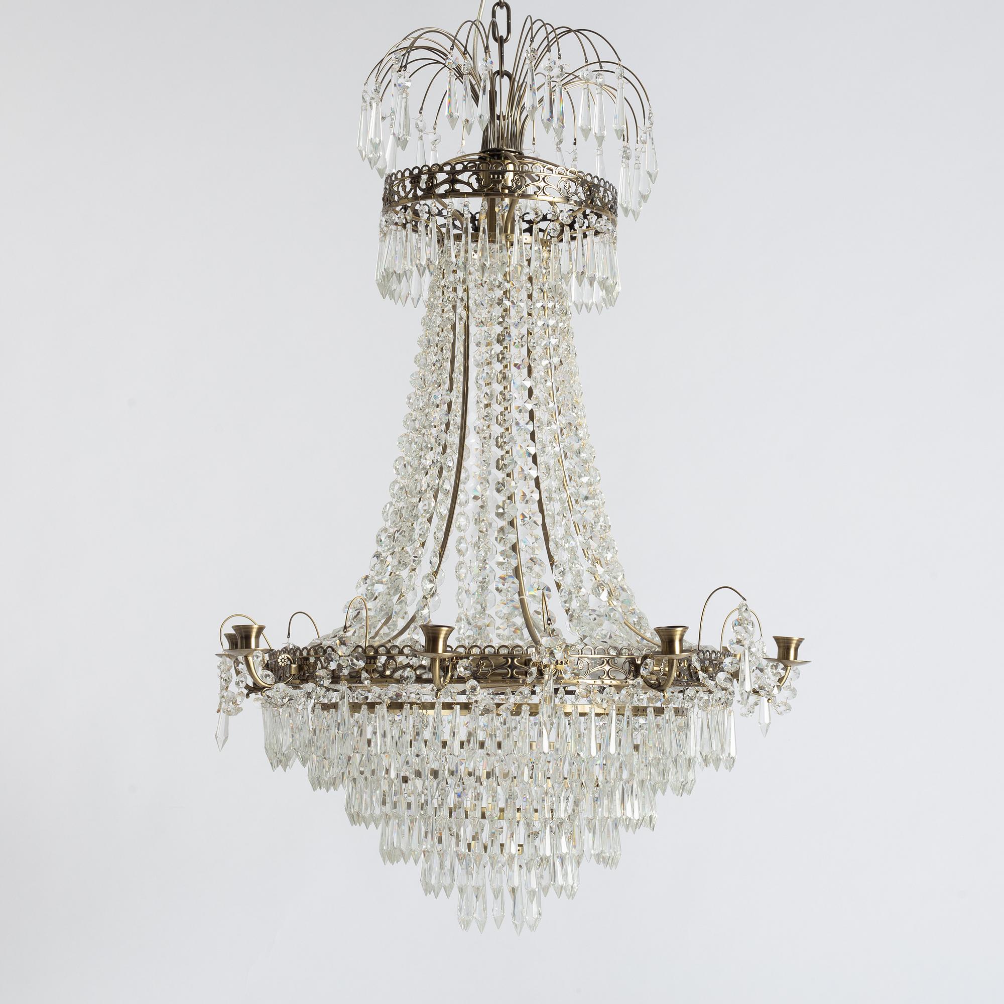 Chandelier, "Läckö", Markslöjd.