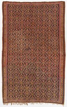Carpet, kilim, Senneh, semi-antique. approx. 330 x 210.