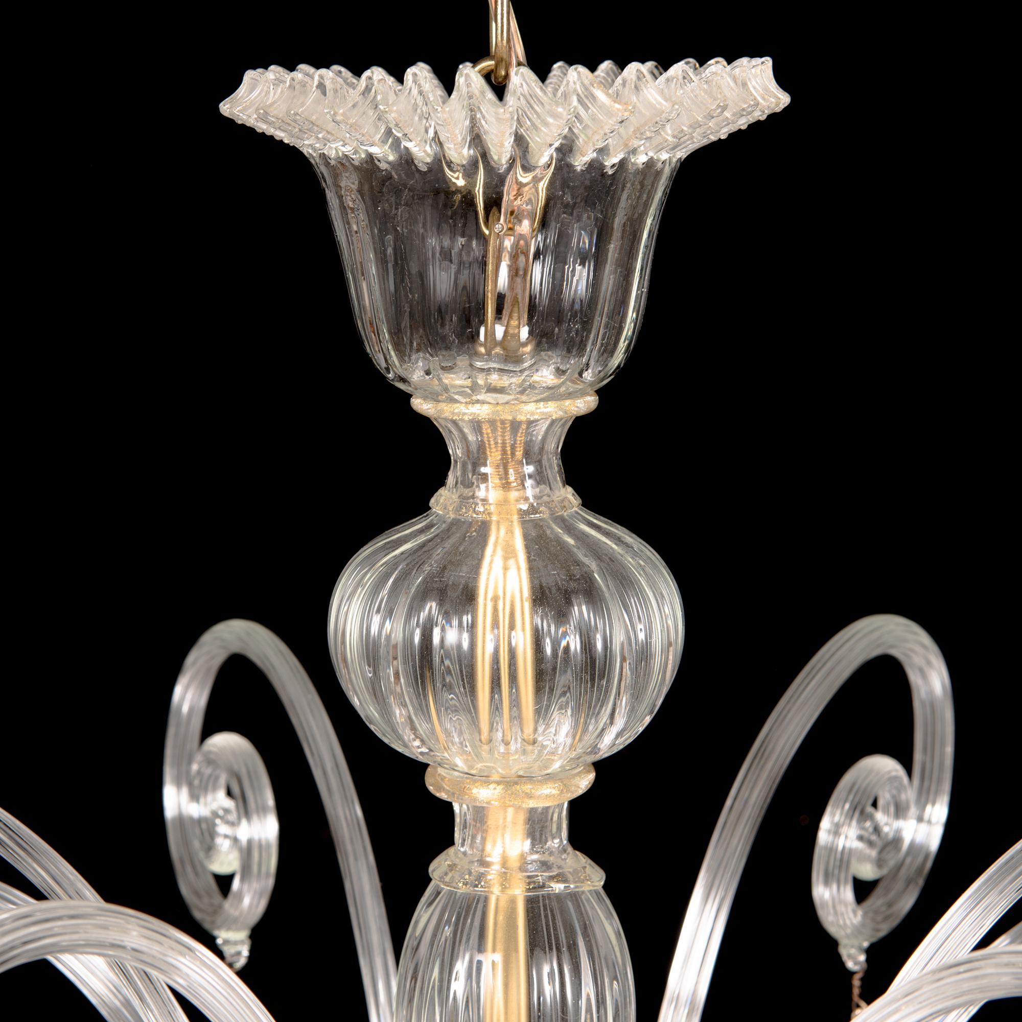 A Murano chandelier, latter half of the 20th century.