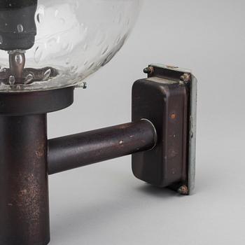 A PAIR OF OUTDOOR WALL LAMPS FAGERHULTS.