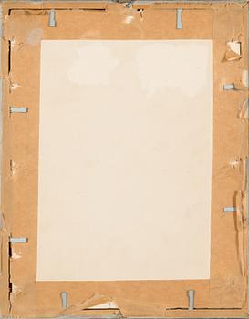 Akseli Gallen-Kallela, watercolour, signed and dated 1920.