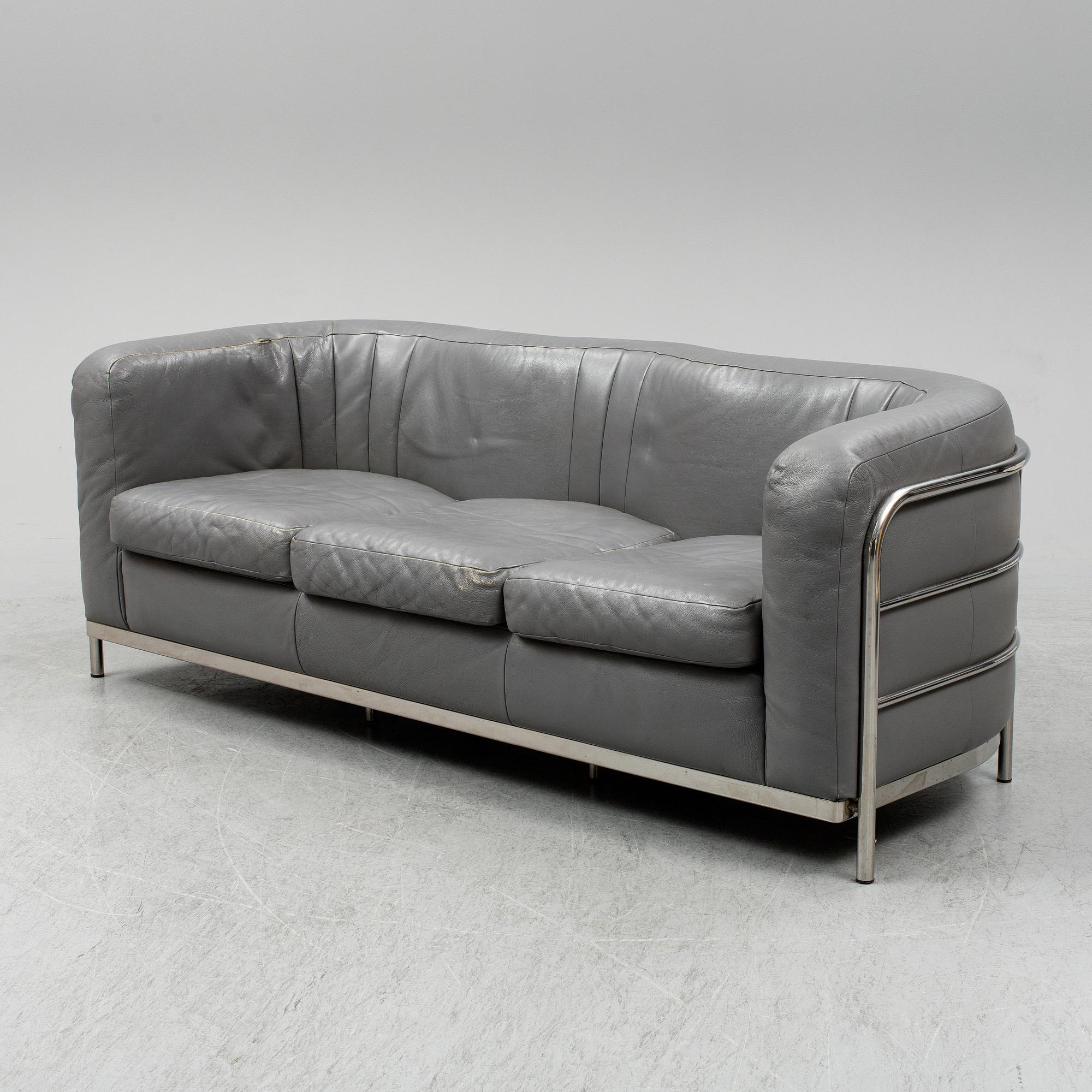 JONATHAN DE PAS, DONATO D. URBINO & PAOLO LOMAZOTTI, an 'Onda' sofa from Zanotta, Italy, model launched in 1985.