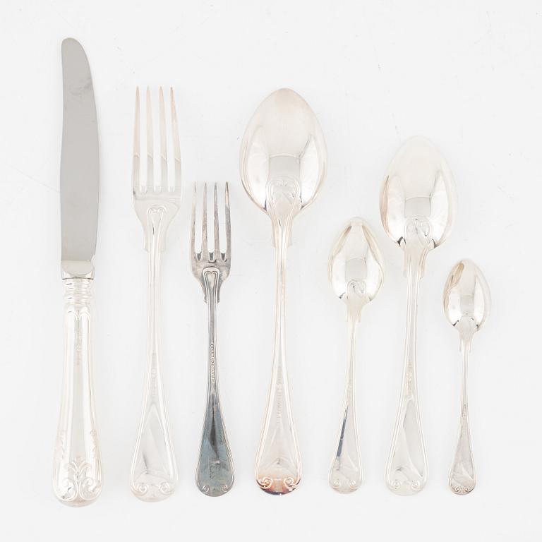 A 29-piece Swedish silver cutlery, including GAB Eskilstuna, 1994.