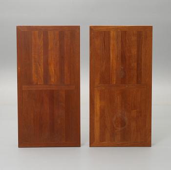 LAMPBORD, 2 st, France & Son, Danmark, 1960/70-tal.