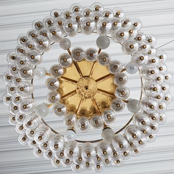Hans-Agne Jakobsson, an "Estrella" ceiling lamp, model T580/75, Markaryd, Sweden 1960-70's.