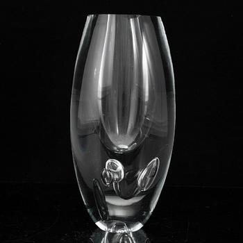 TIMO SARPANEVA, a "Claritas" glass vase, Iittala, Finland 1987.