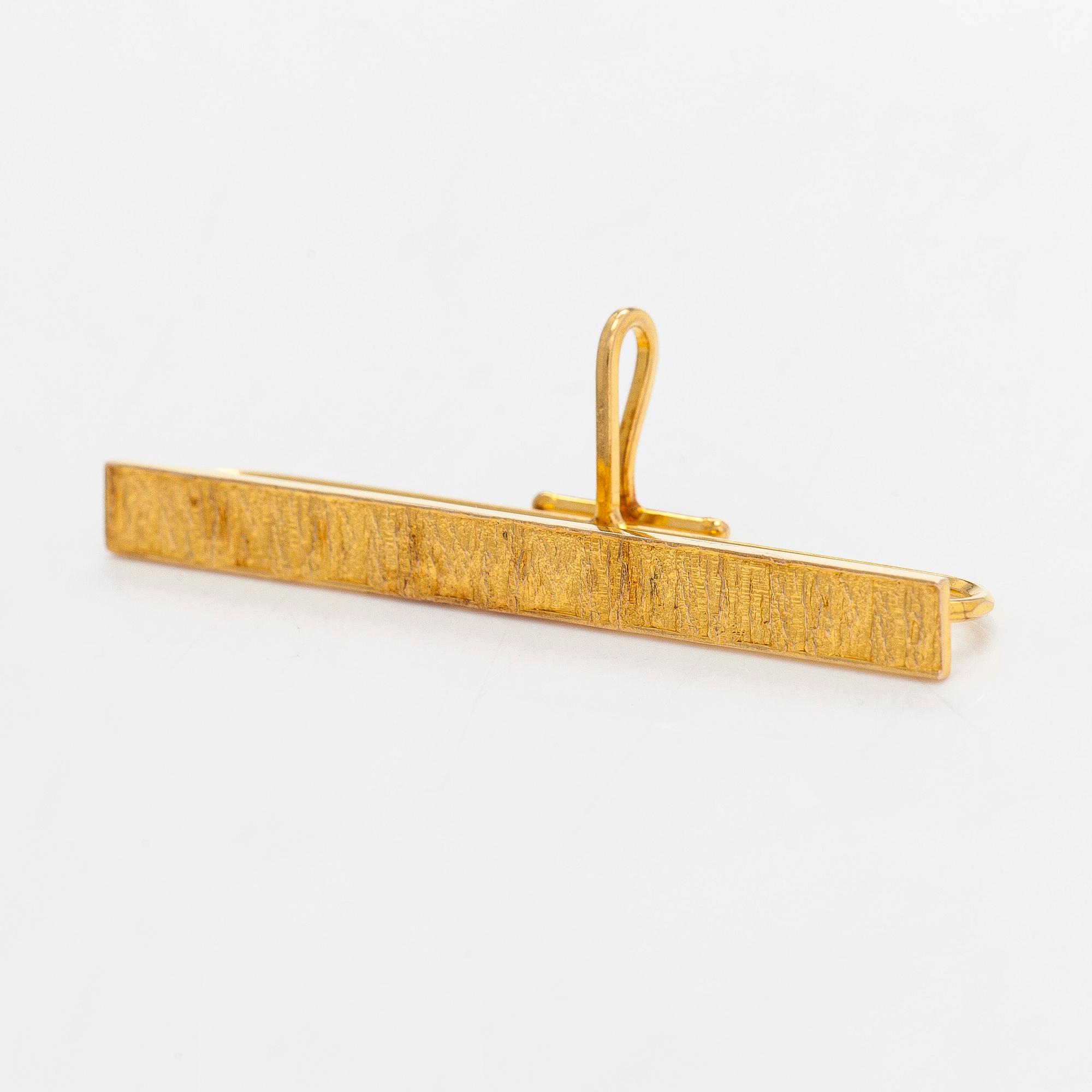 Björn Weckström, slipsnål, 14K guld, Lapponia 1966.