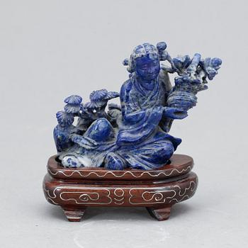FIGURIN, lapis lazuli.
