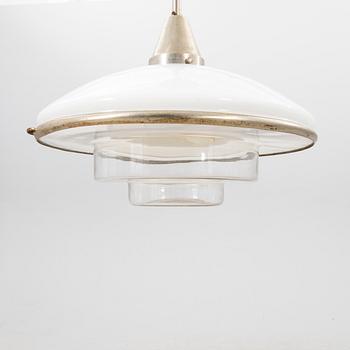 Otto Müller, ceiling lamp, "Sistrah pendel", Megaphos, first half of the 20th century.