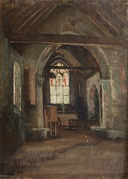 Amelie Lundahl, Interior from Chapel Saint Fiacre.
