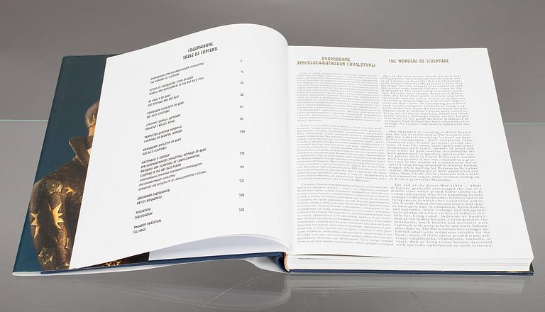 BÖCKER, 2 st, Art Deco Sculpture, Mr. Okroyanls collection och Smycken från Kejserliga S:t Petersburg, Ulla Tillander-G.