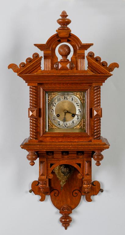 VÄGGUR, Junghans, sekelskiftet 1900.