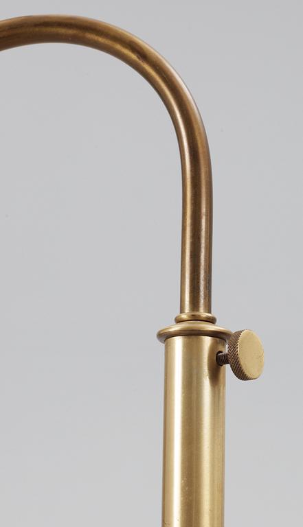 Josef Frank brass floor lamp by Svenskt Tenn.