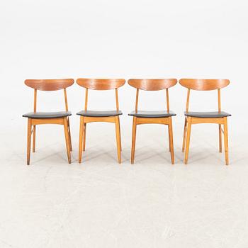 Chairs 4 pcs Farstrup Denmark 1960s.