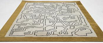 Rug, Massimo, "Fragment", India, contemporary. 350 x 250 cm.