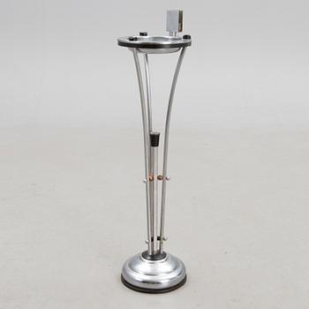 An Art Deco pedestal ashtray, presumably Demeyere, Belgium 1930s.