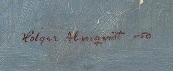 Holger Almqvist, Hamnscen.