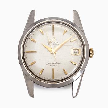 Omega, Seamaster, Calendar, wristwatch, 33.5 mm.