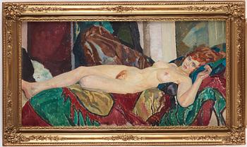 Carl Wilhelmson, Lying model.