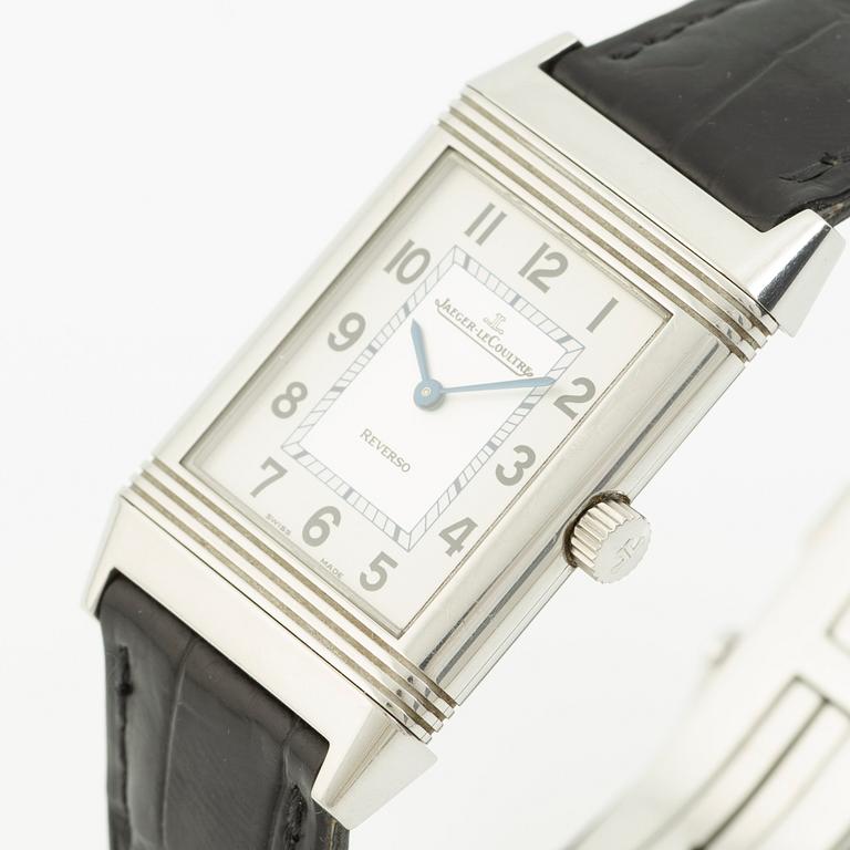 Jaeger-LeCoultre, Reverso Classique, wristwatch, 38.5 x 23.05 mm.
