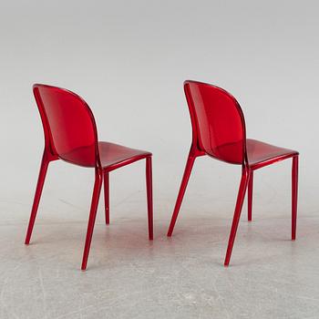Patrick Jouin, six 'Thalya' chairs, Kartell, Italy.