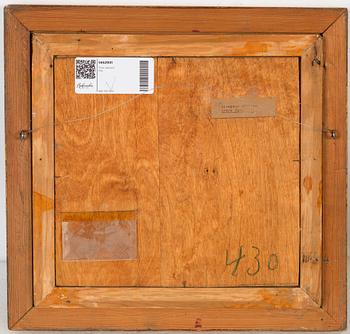 Tove Jansson, signerad Tove Jansson, olja på pannå.