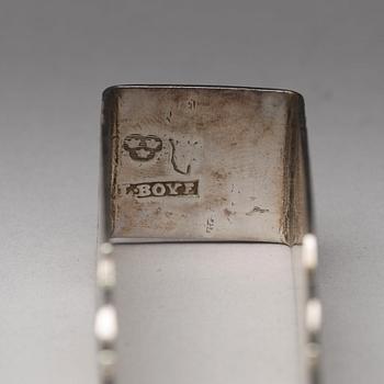 Lars Boye, sockertång, silver, Stockholm (verksam 1762-1784(1795)). Gustaviansk.