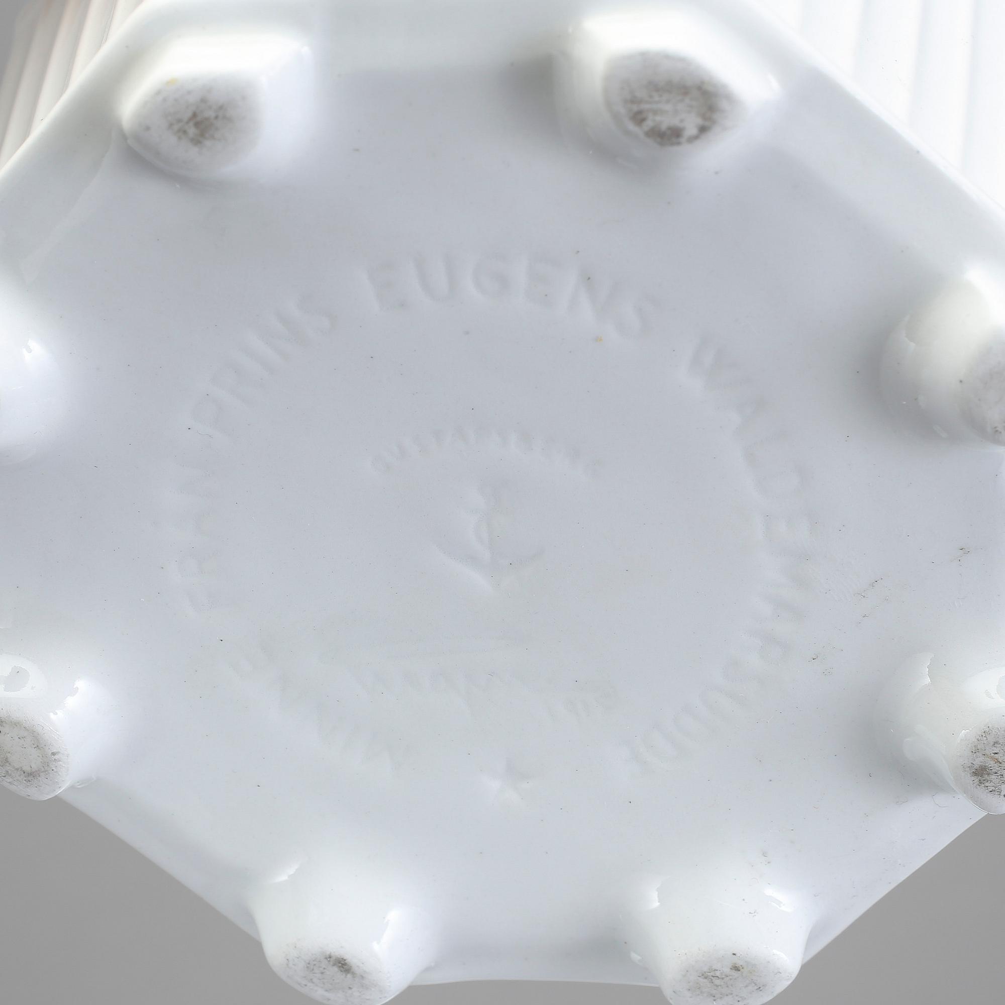 YTTERFODER, porslin. 2+1, "Waldemarsudde", Prins Eugen, Gustavsberg.