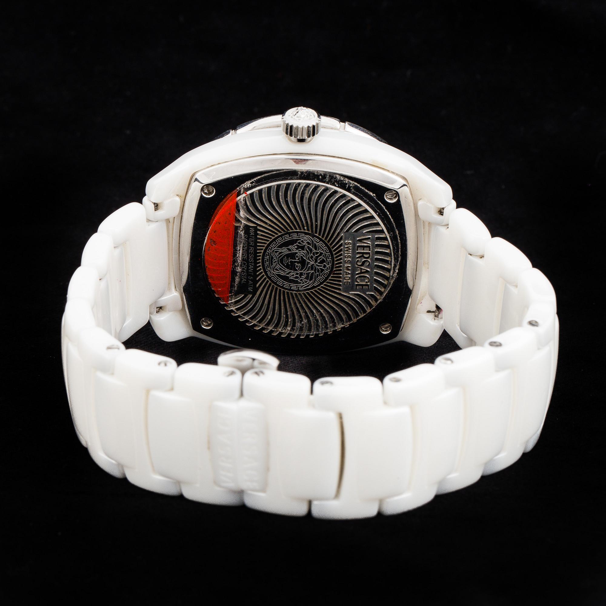 VERSACE, DV One, wristwatch, 41 mm,