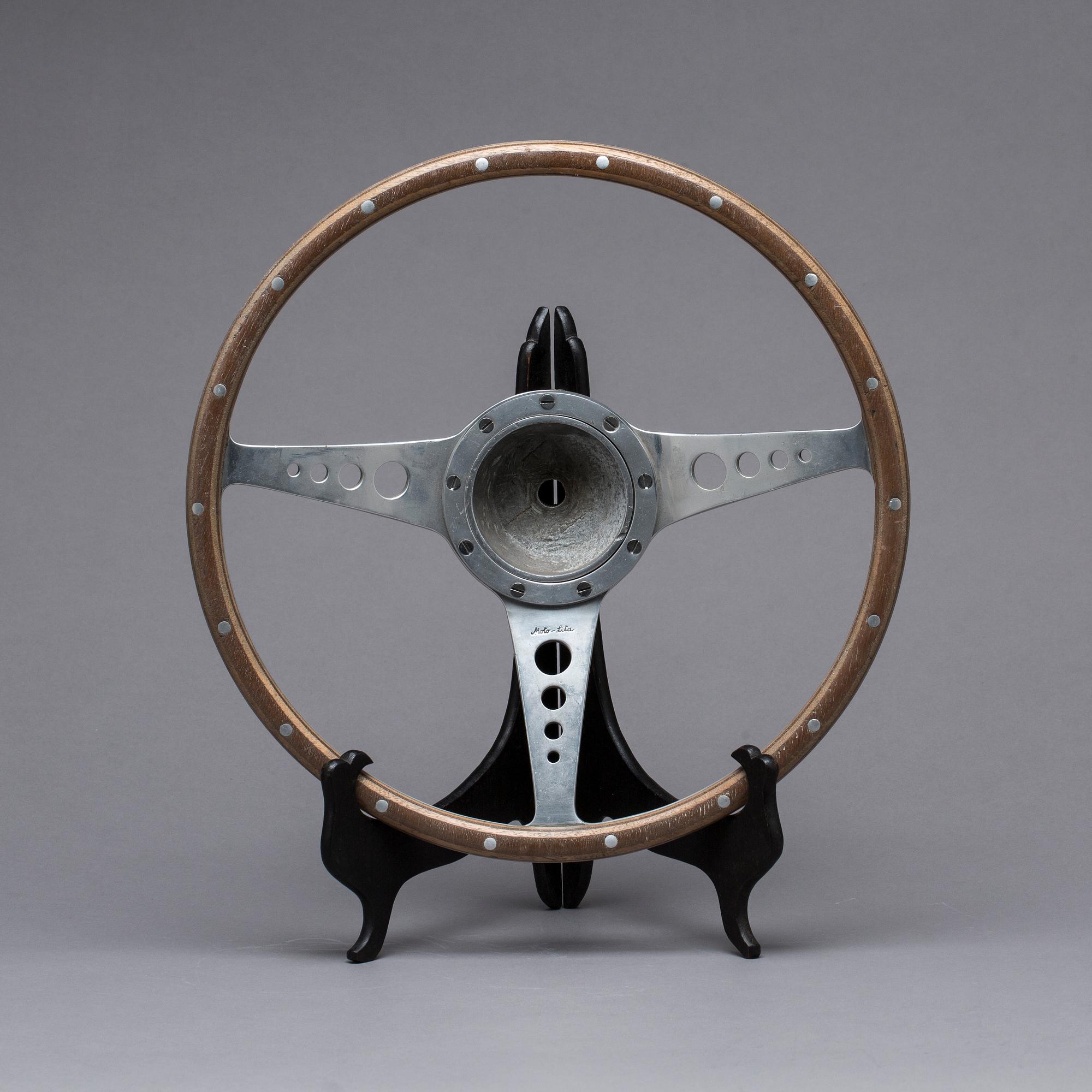 A MOTO-LITA STEERING WHEEL.