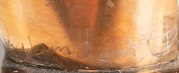 Tommy Berglund, a bronze sculpture signed and dated 1991.