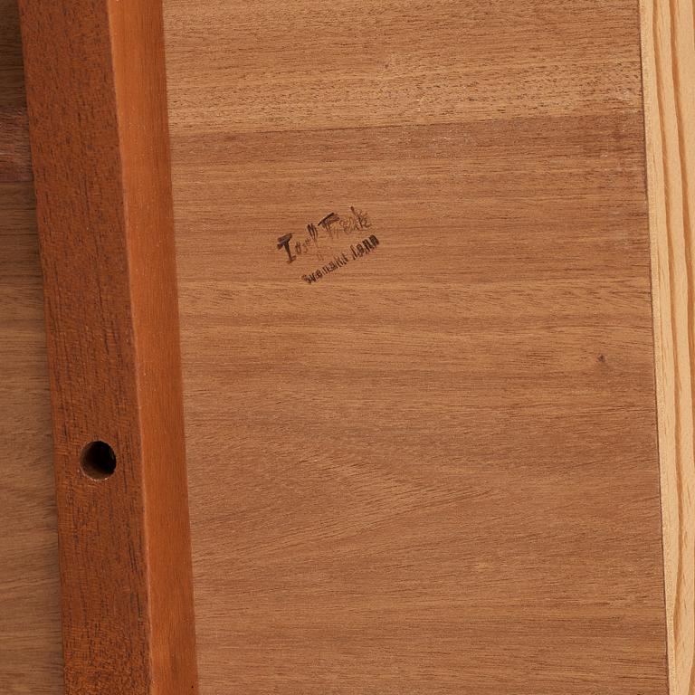 Josef Frank, a mahogany and palisander desk, Svenskt Tenn, model 1022, post 1985.