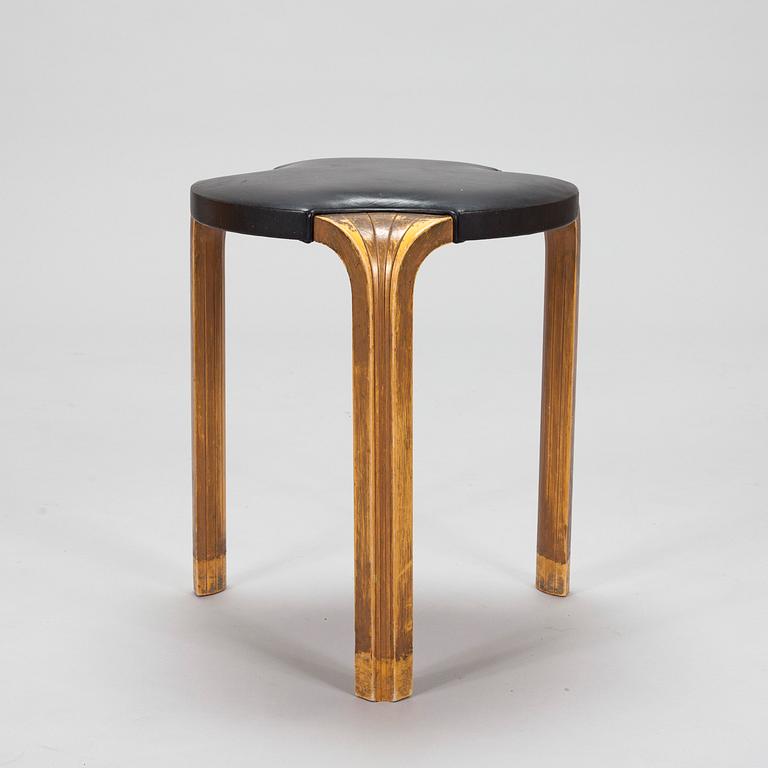 Alvar Aalto, A mid 20th century 'X600' stool for Artek.