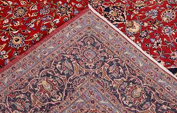 A Keshan carpet, 390 x 297 cm.