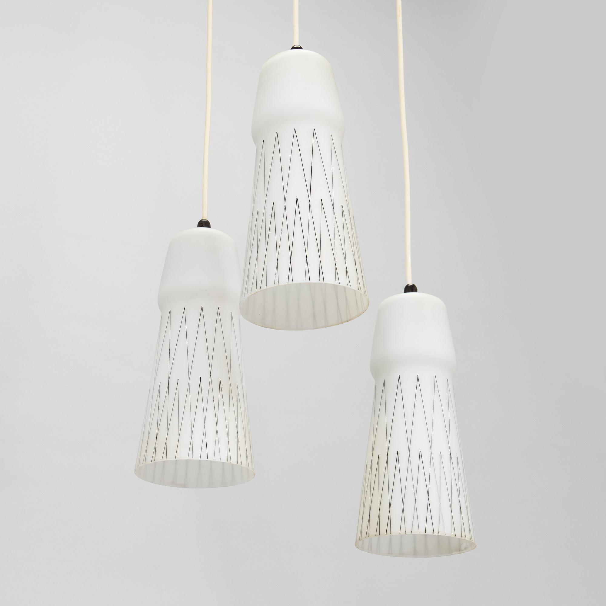 Lisa Johansson-Pape, a 1950s pendant light for Stockmann Orno.
