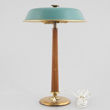 Erik Tidstrand, or Bertil Brisborg, table lamp, model 30246, Nordiska Kompaniet 1940s.