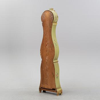 A Swedish longcase clock, first half of the 19th century.