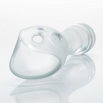 Timo Sarpaneva, konstglas, signerad Timo Sarpaneva 1956. Iittala.