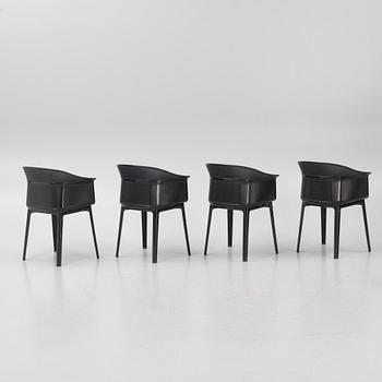 Ronan & Erwan Bouroullec, a set of four 'Papyrus' chairs, Kartell, Italy.