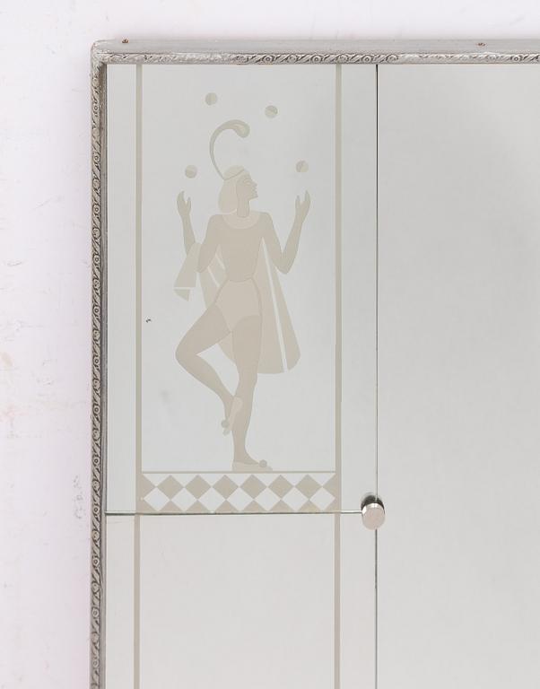 Mirror, mid-20th century.