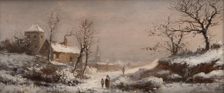 CHARLOTTE PIEPENHAGEN, oil on board. Unsigned.
