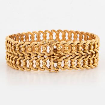 ARMBAND, 18K guld.