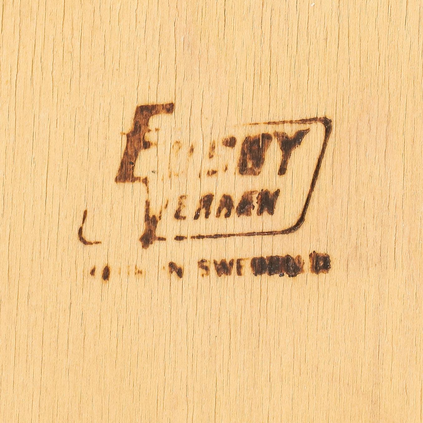 STOLAR, 3 st, "Fanett", Ilmari Tapiovaara, Edsbyverken, 1950-tal.