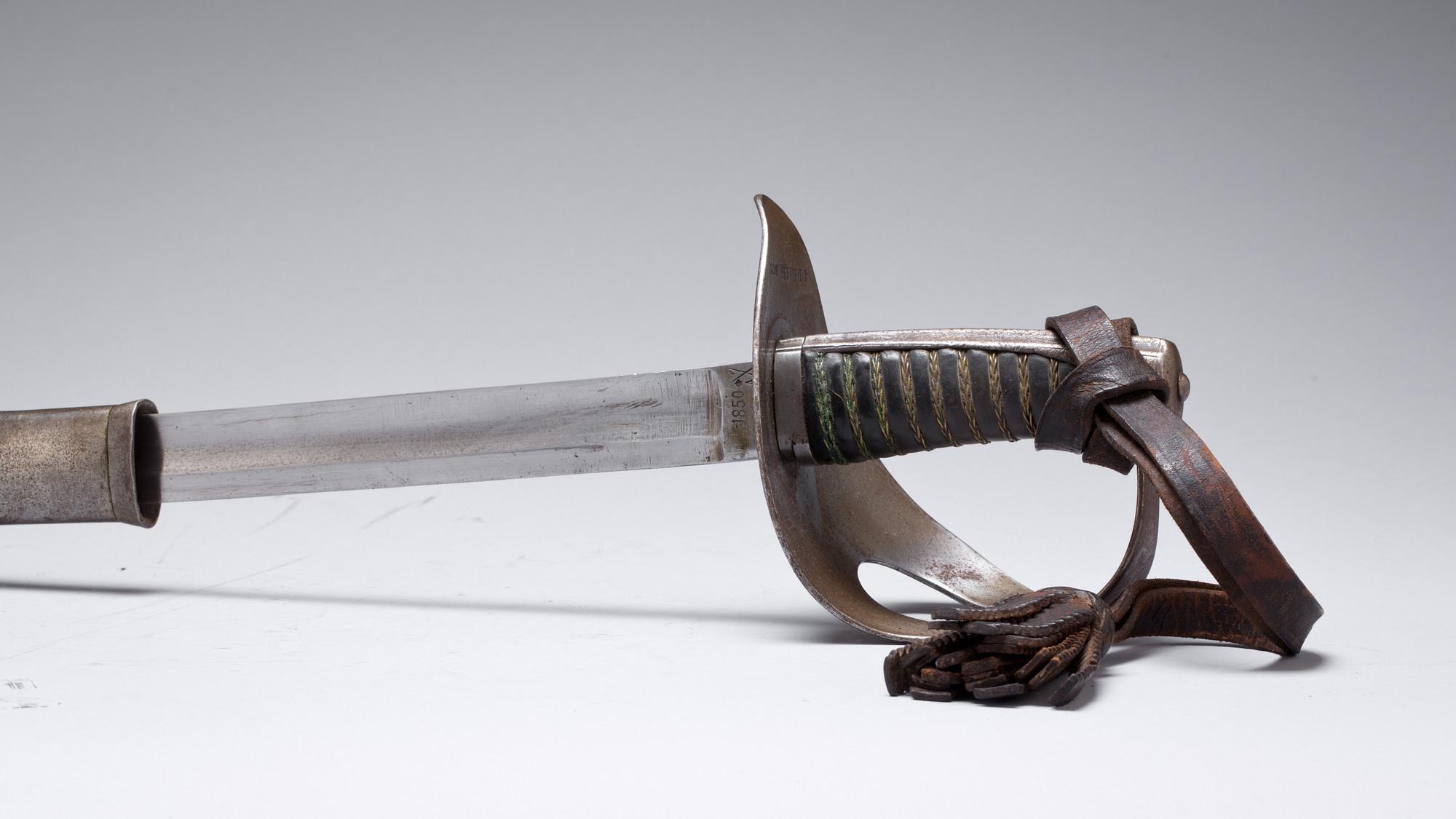 SABEL, märkt "Fredriksvärk" bär årtal 1850.  Danmark.